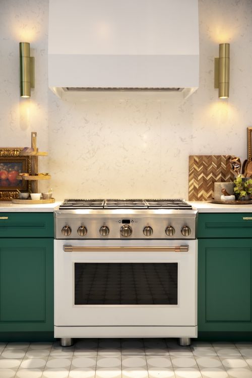 CAFE 2019 KBIS Matte White Kitchen Suite