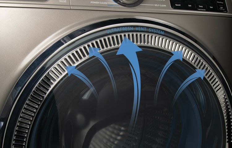 GE UltraFresh Front Load Washer with First-of-its-Kind Technology