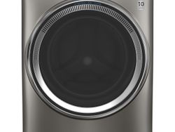 GE UltraFresh Front Load Washer Satin Nickel