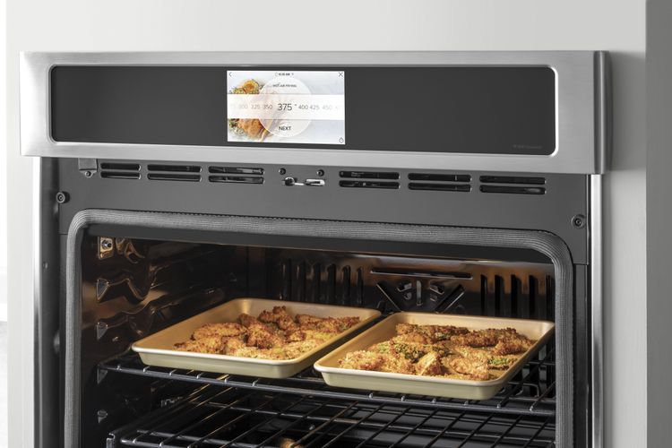 Oven with Air Fry (Cooking Avocado Fries)