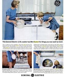 GE Appliances Print Ad - 1950s