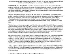 GEA Inventor Winston Shelton Background