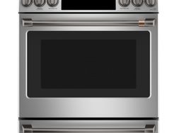 Stainless Convection Range_Brushed Black