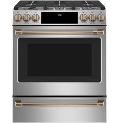 Stainless Convection Range_Brushed Bronze