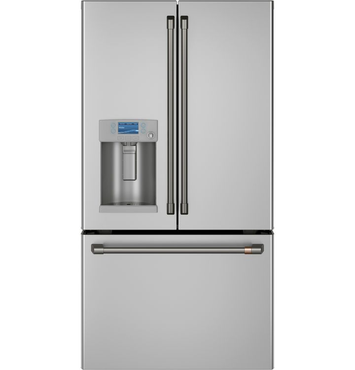 Stainless French Door Hot Water_Brushed Black