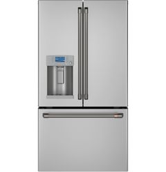 Stainless French Door Hot Water_Brushed Black