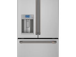 Stainless French Door Hot Water_Brushed Black