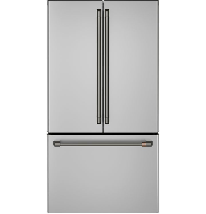 Stainless French Door_Brushed Black