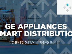 GE Appliances Smart Distribution Press Kit