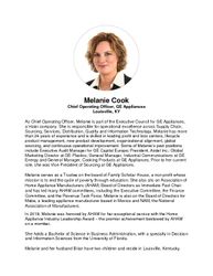 Melanie Cook Bio