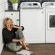 GE 4.8 cu. ft. Capacity Washer with Tide PODS Dispense Quiet Wash