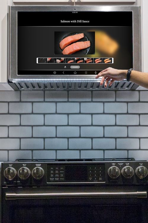 Next gen Kitchen Hub with integrated AI powered computer vision technology will assist families with the planning and making of meals.