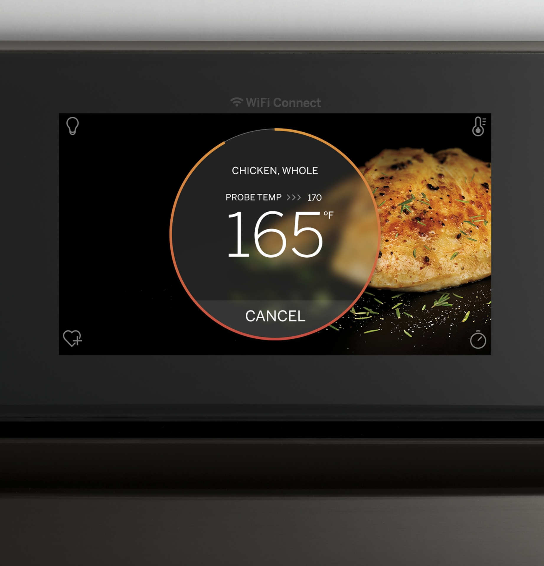 GE Profile 9000 Series Wall Oven with In-Oven Camera Brilliant Touch Display Air Fry and Precision Cooking
