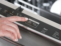 GE Profile Smart Dishwasher with Twin Turbo Dry Boost, Active Flood Protection and hidden controls