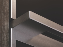 Monogram Minimalist Wall Oven Handle Detail
