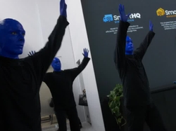 The Blue Man Group at KBIS The Blue Man Group at KBIS