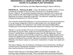 GEA Decatur Expansion 2.24.20 GEA Decatur Expansion 2.24.20