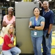 Decatur Employees with Refrigerator