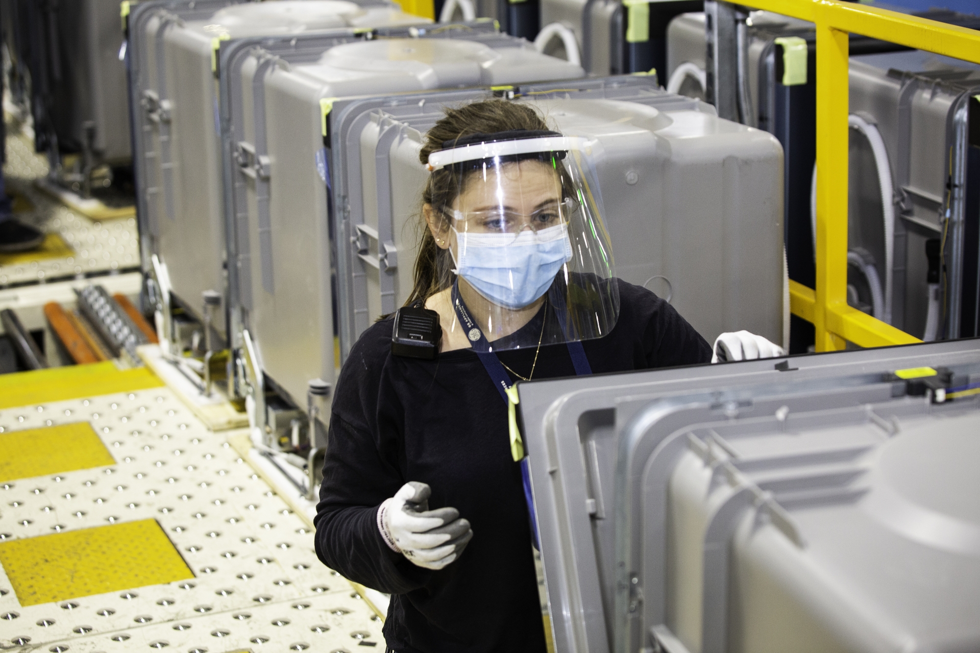 Raelle Sanders, Senior Advanced Manufacturing Engineer, was responsible for the installation, debug and start-up of equipment related to the new assembly line.