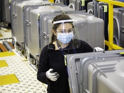 Raelle Sanders, Senior Advanced Manufacturing Engineer, was responsible for the installation, debug and start-up of equipment related to the new assembly line.