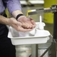 Hand Sanitizer Dispenser at a GEA Plant
