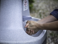 Handwashing Station at a GEA Plant Handwashing Station at a GEA Plant