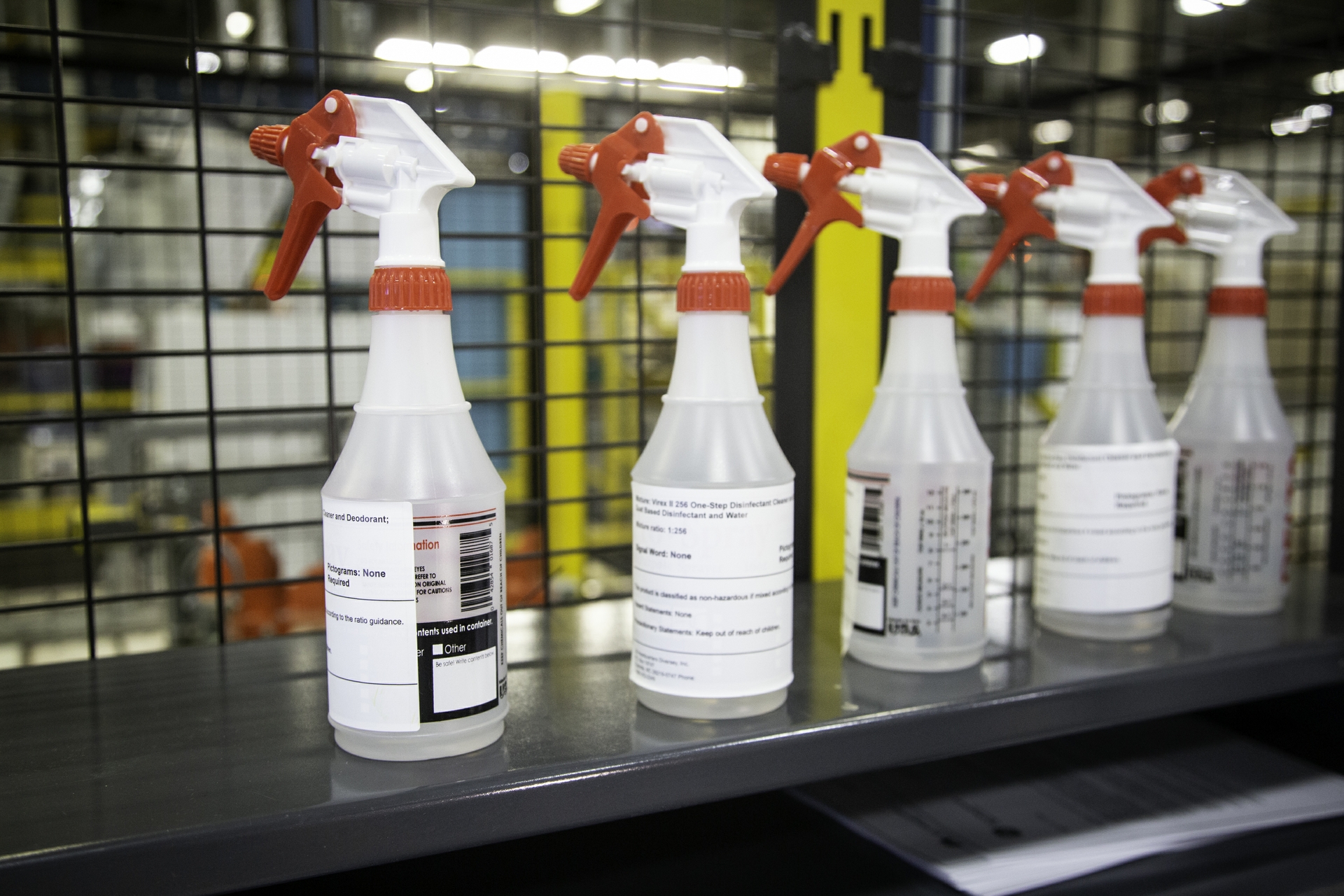 Cleaning Products at a GEA Plant