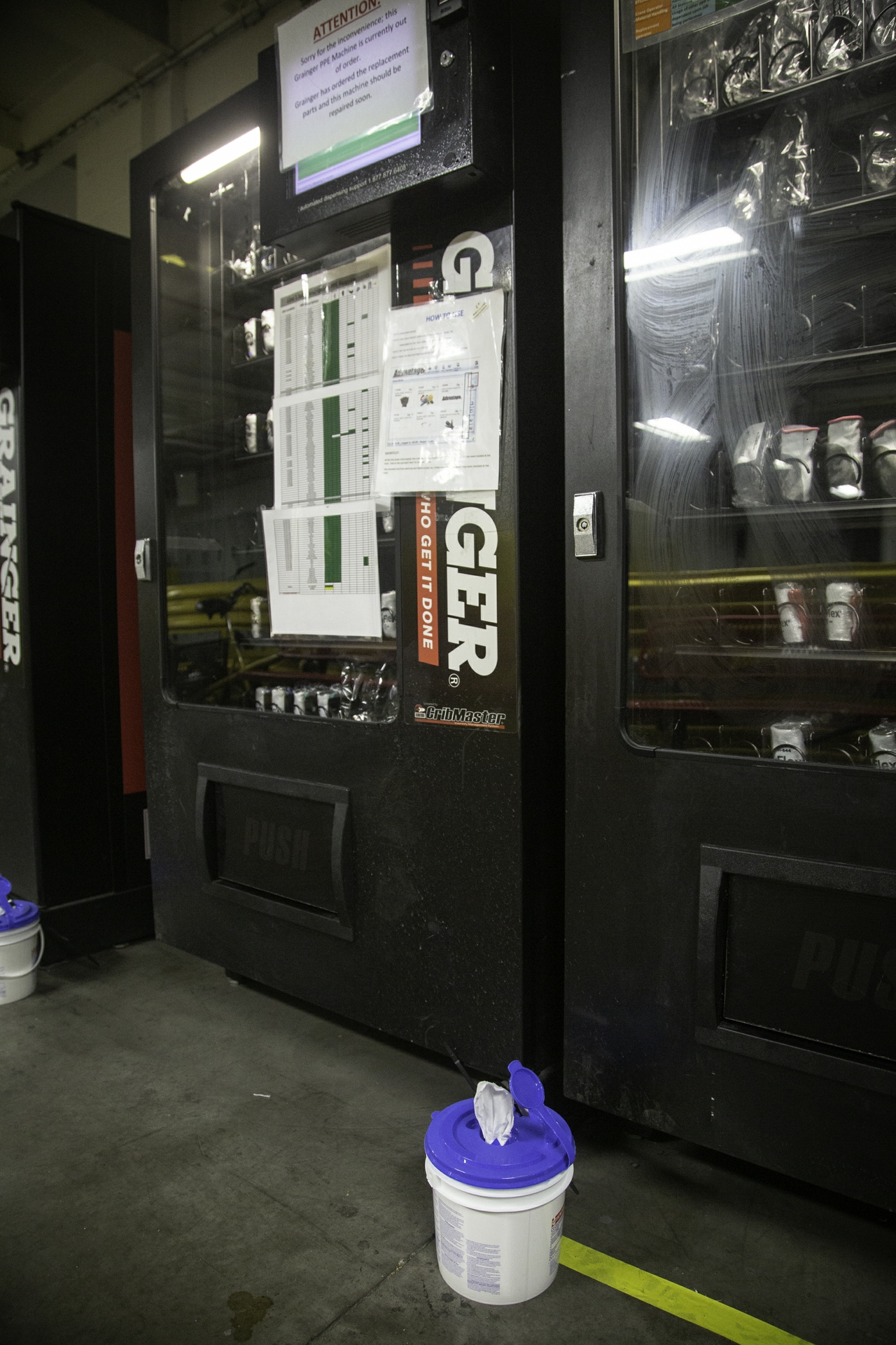 Protective Supplies at GEA's Appliance Park