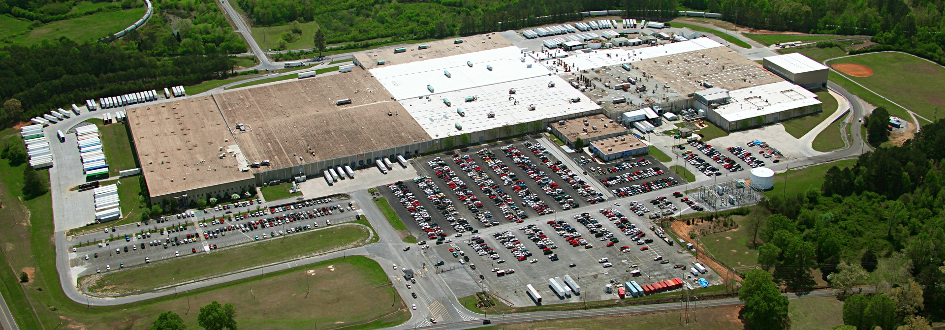 Aerial Photo of GEA Plant in Roper, GA