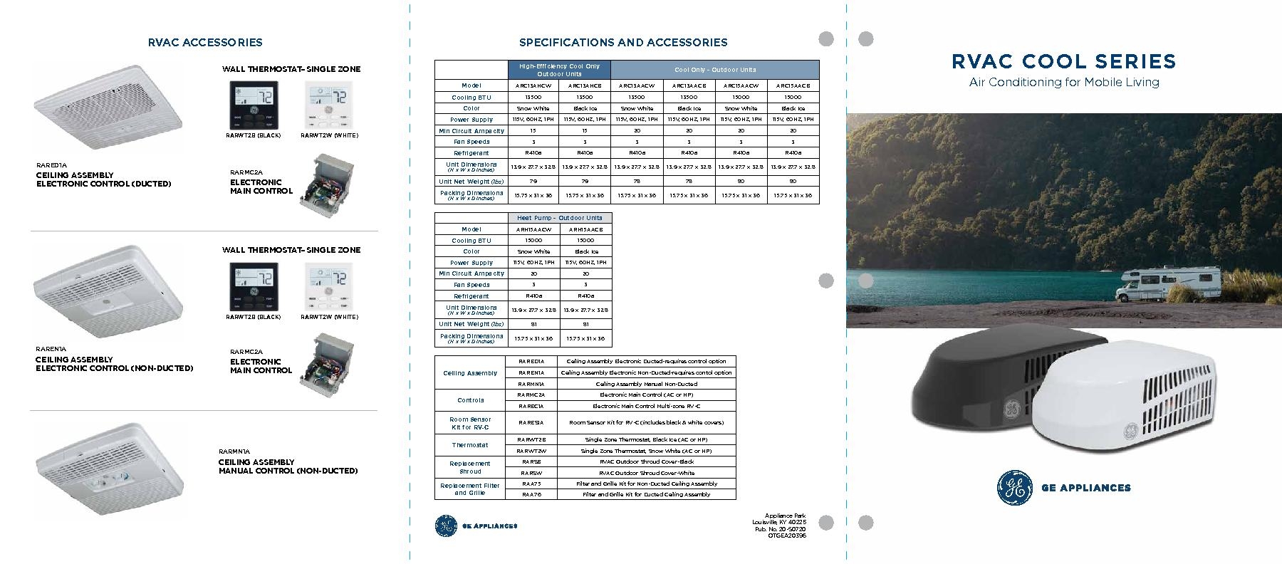 GE Appliances RVAC Cool Series Brochure