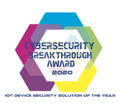 2020 CyberSecurity Breakthrough Awards Badge
