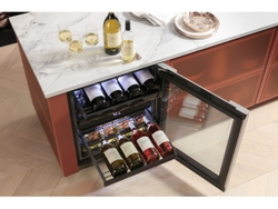 CAFÉ Undercounter Wine Center with magnum storage