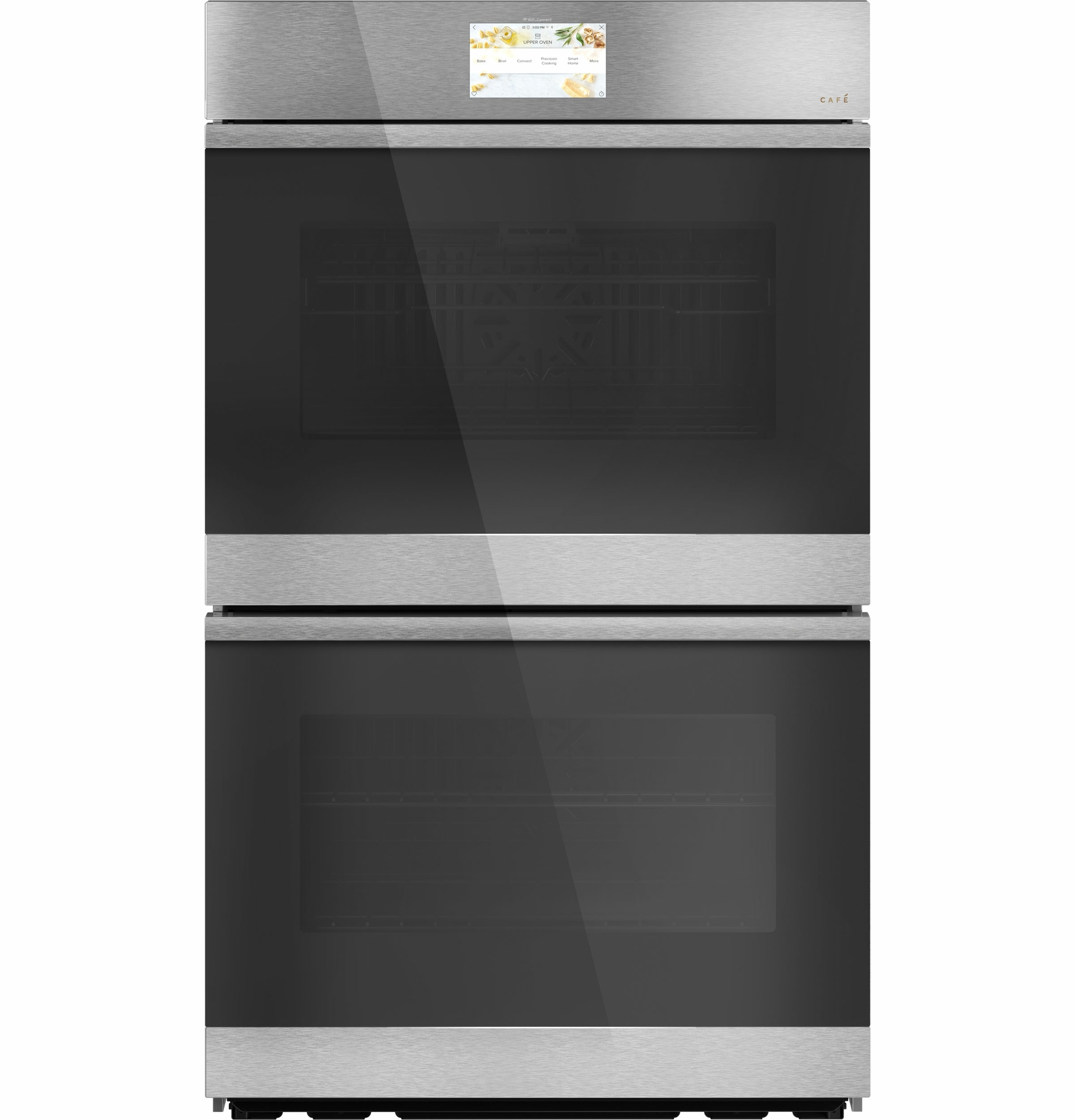 CAFÉ 30" Smart Built-In Convection Double Wall Oven in Modern Glass