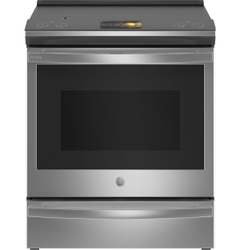 GE Profile Smart Slide-In Front Control Induction Range with Airfry and In-Oven CookCam