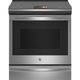 GE Profile Smart Slide-In Front Control Induction Range with Airfry and In-Oven CookCam