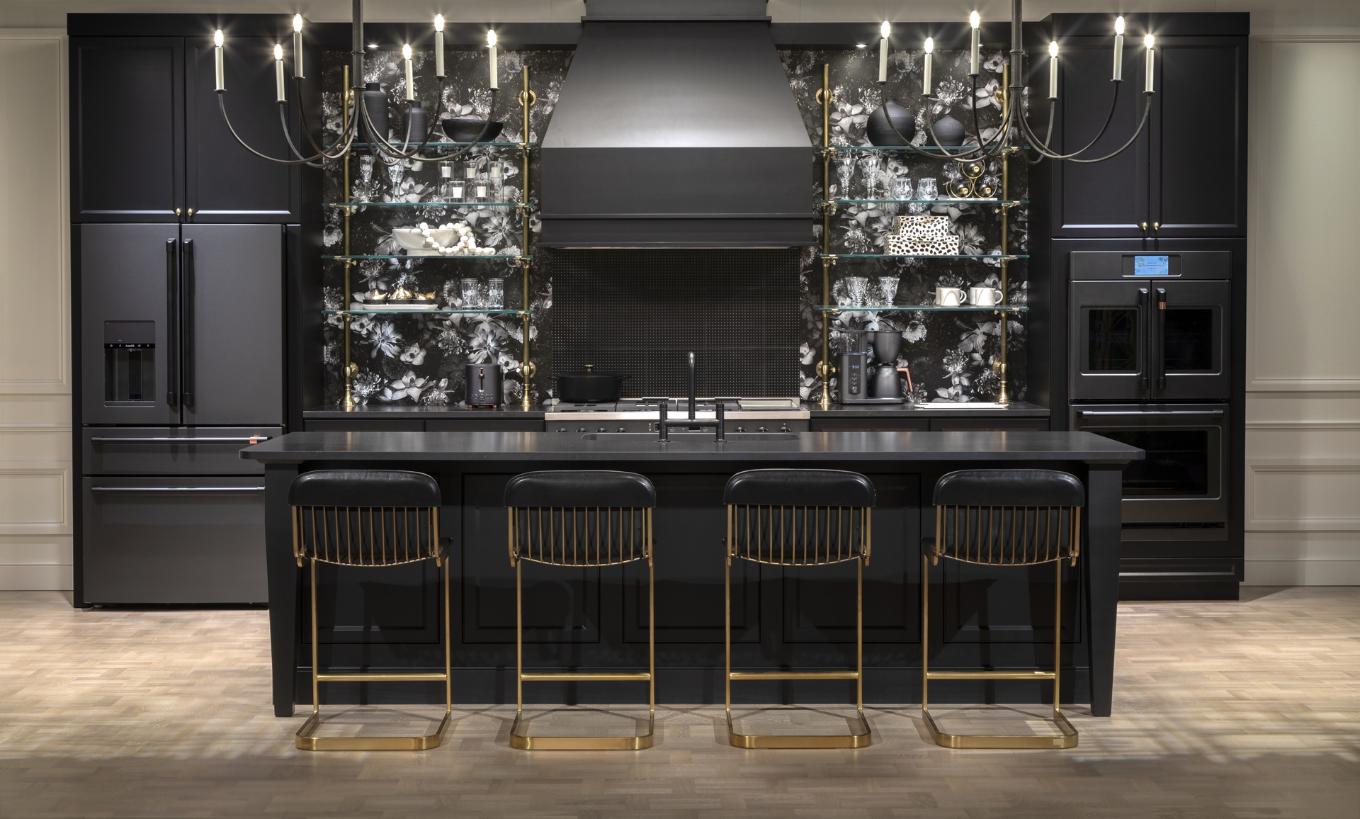 CAFÉ Midnight Luxe Kitchen: KBIS 2021 
