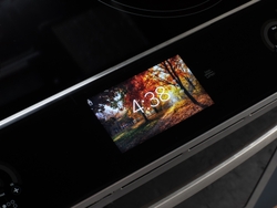 Users with LCD screens on their appliances have the option to customize displays with autumn-themed wallpapers, Thanksgiving facts and outdoor temperatures. Users with LCD screens on their appliances have the option to customize displays with autumn-themed wallpapers, Thanksgiving facts and outdoor temperatures.