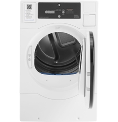 GE Commercial 7.7 cu. ft. Capacity Electric  Gas Dryer with Built-In App-Based Payment System