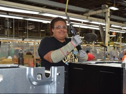 Falon Reynolds is building a new range at Roper Corporation a subsidiary of GE Appliances in LaFayette Ga. Falon Reynolds is building a new range at Roper Corporation a subsidiary of GE Appliances in LaFayette Ga.