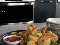 #AirFryApril-- Air Fried Coconut Shrimp