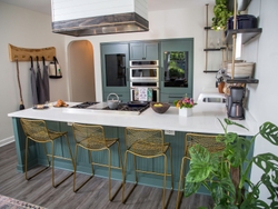 As part of the partnership, Monogram designed the kitchen layout for The LEE Initiative and donated a full suite of its latest professional appliances to be used by the visiting chefs when they are in town for instruction from Chef Edward Lee.