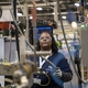 A Monogram  employee works on GE Zoneline® Ultimate V10™ assembly line