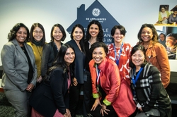 A group of GE Appliances' employees celebrates International Women's Day. The Company was recently named one of the 2021 Best Companies for Multicultural Women by Seramount.