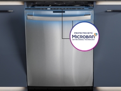 GE Appliances is the exclusive dishwasher partner of Microban® International, the global leader in antimicrobial additives and odor control solutions. 