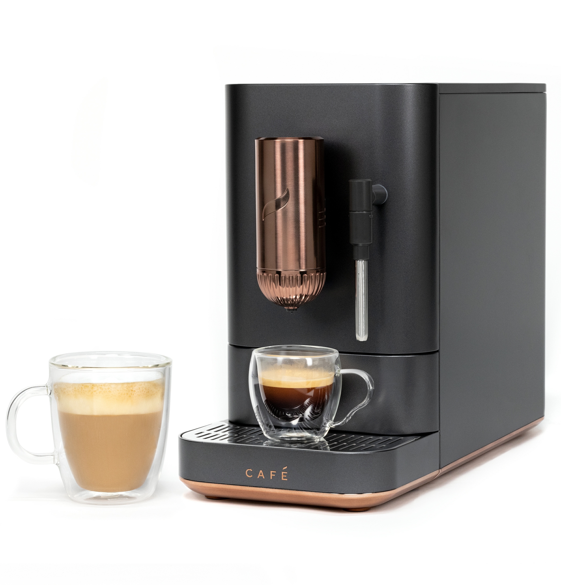 CAFÉ  AFFETTO Espresso Machine in Matte Black