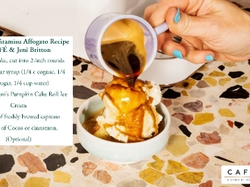 CAFÉ x Jeni Britton Pumpkin Tiramisu Affogato Recipe CAFÉ x Jeni Britton Pumpkin Tiramisu Affogato Recipe
