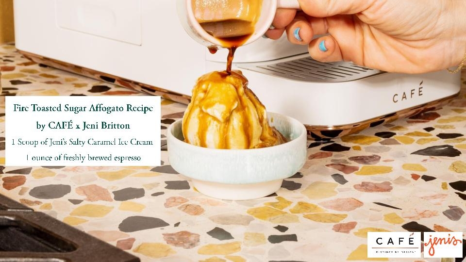 CAFÉ x Jeni Britton Salty Caramel Affogato Recipe