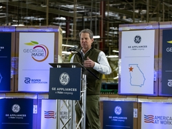 GE APPLIANCES CELEBRATES MANUFACTURING EXPANSION PLANS IN GEORGIA WITH GOVERNOR BRIAN KEMP GE APPLIANCES CELEBRATES MANUFACTURING EXPANSION PLANS IN GEORGIA WITH GOVERNOR BRIAN KEMP