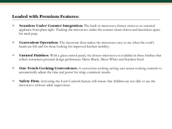 CAF Microwave Drawer_Fact Sheet