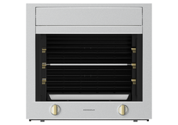 The all-electric ventless Monogram Rotisserie has extra large oven capacity making it easy to cook everything from vegetables to a full-sized turkey